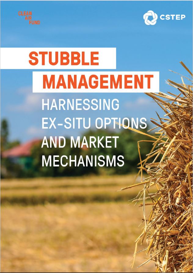 Stubble management: Harnessing ex-situ options and market mechanisms